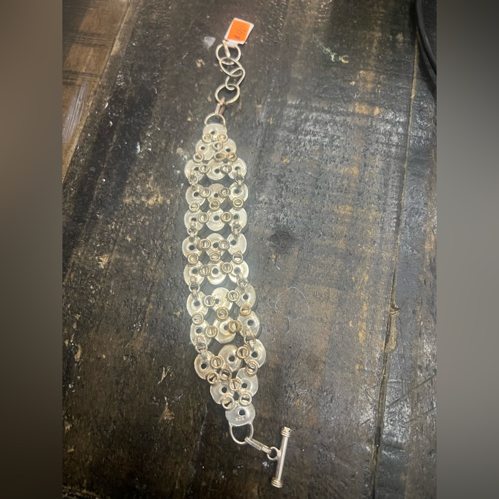 Gemstone Adjustablebracelet: Light Mint Green Ame… - image 4